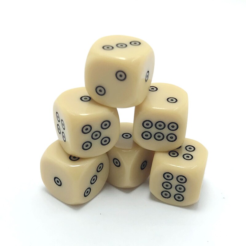 zaruri din cerc zaruri din rășină zaruri vintage pentru juegos de mesa dados punct pentru joc de masă