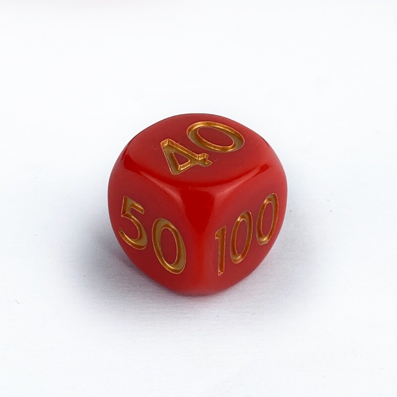 Pokemon Pocket Elf izračun štete Kockice 17MM crvene boje Zlatne mrlje Društvena igra grupa za trčanje PTCG Kockice s okruglim rubovima D6