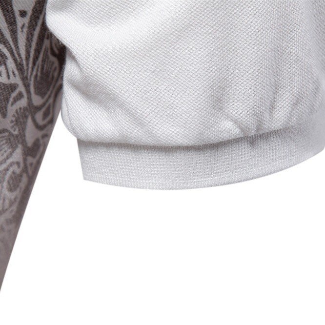 Esmaspäeva Flow suvised golfisärgid Meeste hingav Wicking polosärk Gradienttrükiga T-särk lühikeste varrukatega vaba aja golfirõivad