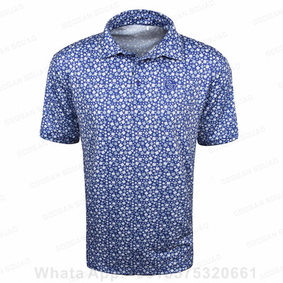 Нова мъжка тениска с поло за голф за спорт на открито от 2023 г. Плюс размер Поло тениска с къс ръкав Риболовно F1 състезателно облекло Бързосъхнещи ежедневни горнища