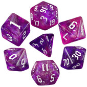 Iridescent Glitter RPG Polyhedral Dice Set za DND igru Dungeon and Dragons Table Board Igranje u rolama