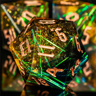 DND Sharp Edge Dice Set D&D, Resin Sharp Edge Polyhedral Dungeon и Dragon RPG Ролева игра D и D Dice D20 D12 D10 D8 D6 D4