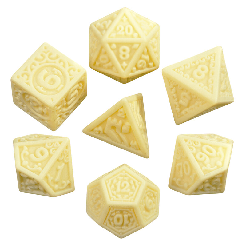 Novi set kockica od 7 komada - savršen poklon za ljubitelje dodataka za društvene igre DND