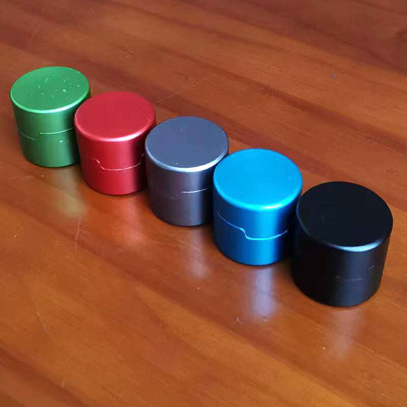 Držač krede za bazen Okrugli praktičan alat Pribor za biljar Mini Kutija za vrh krede Spremnik Okrugla kutija Bilijar