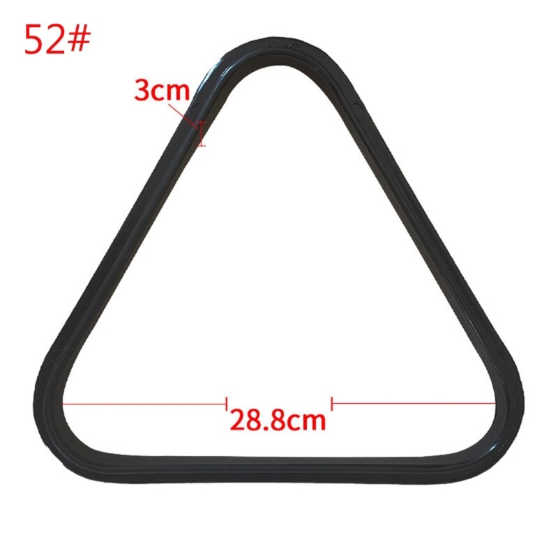 Okvir za kuglice za stol za snooker Okvir za tronožac Držač za biljar Trokutni okvir za biljar Trokut Stalak za bilijar Držači za stol za bilijar