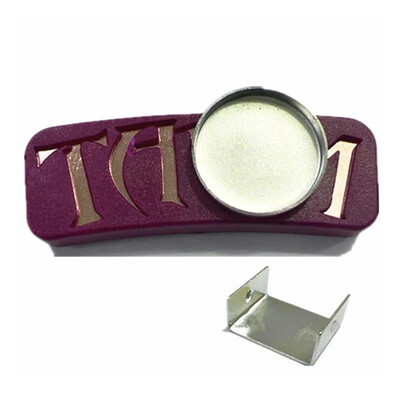 Magnetski držač za kredu za biljar Pribor za biljar Pribor Džepna okrugla kutija za kredu Dodaci za biljar Snooker