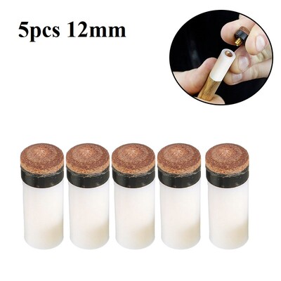 5/10/15 buc. Set de înlocuire pentru biliard vârfuri pentru tacuri de biliard 12mm 13mm biliard cue de biliard ghișe 5x vârfuri cu înșurubare pentru snooker