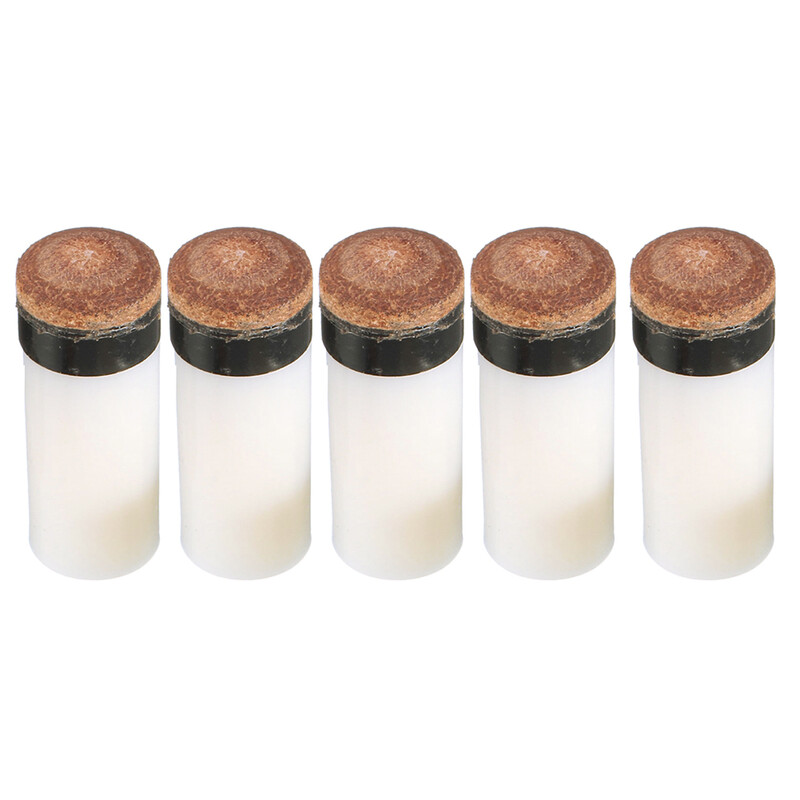 5/10/15 kom. Zamjenski set štapova za biljar, vrhovi za biljarske štapove 12 mm 13 mm, ferule za štapove za bilijarske štapove, 5x vrhova za snooker