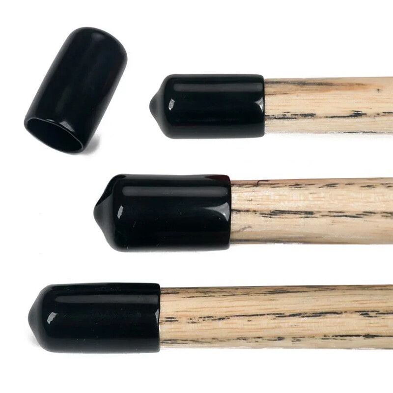Cap de tac de biliard 3 buc/6 buc capac de protectie din cauciuc negru opt snooker varf tac de biliard capac rezistent la umezeala consumabile de biliard