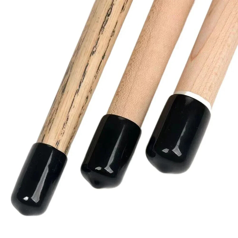 Cap de tac de biliard 3 buc/6 buc capac de protectie din cauciuc negru opt snooker varf tac de biliard capac rezistent la umezeala consumabile de biliard