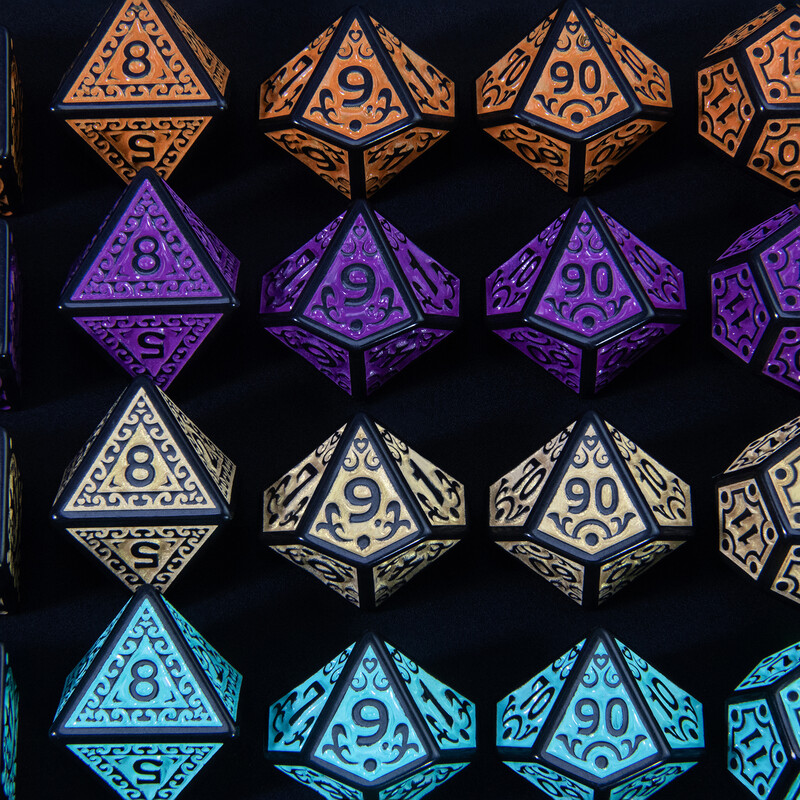 Set DND kockica od 7 komada za TRPG igru