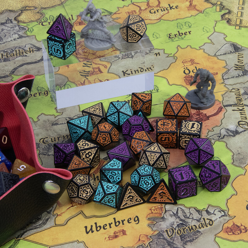 Set DND kockica od 7 komada za TRPG igru