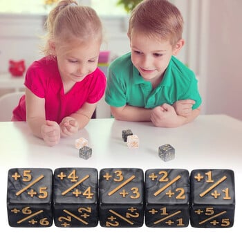 10 части Броячи Dice Игра за събиране на игра Броячи Токен Карта за зарове, съвместима с MTG/CCG/карта за възрастни