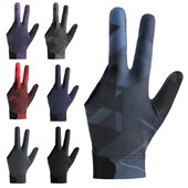 Ръкавици за билярд, лява ръка, 3 пръста, стрелба, щеки за снукър, ръкавици, спортни екипи за начинаещи и професионалисти, носени на лявата ръка