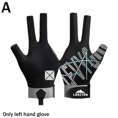 1kom rukavica za biljar S otvorenim prstima Snooker rukavica za biljar Neklizajuće naljepnice Elastičnost Rukavice za treniranje biljara Dodaci