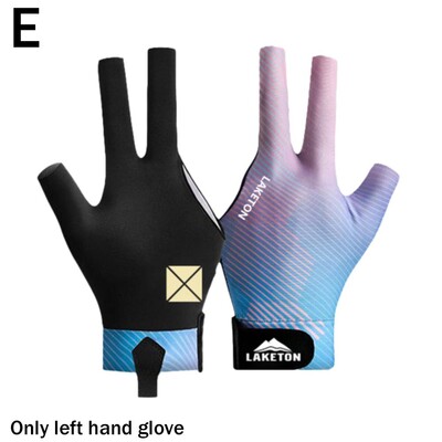 1kom rukavica za biljar S otvorenim prstima Snooker rukavica za biljar Neklizajuće naljepnice Elastičnost Rukavice za treniranje biljara Dodaci