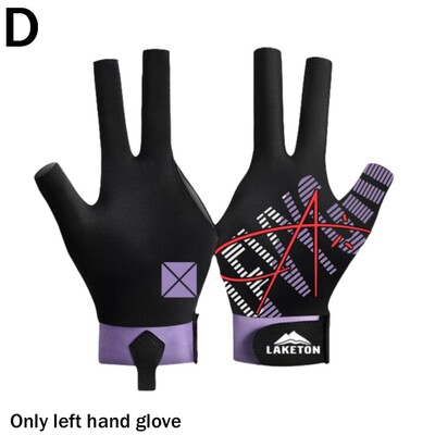 1kom rukavica za biljar S otvorenim prstima Snooker rukavica za biljar Neklizajuće naljepnice Elastičnost Rukavice za treniranje biljara Dodaci