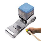 Stezaljka za biljar u prahu, magnetski držač za kredu u obliku slova S, precizni alat, jaki magnet, držač za kredu, igrač za bilijar