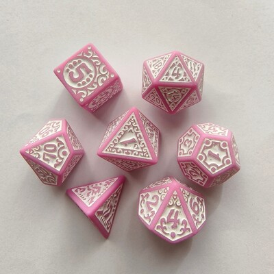 7 бр./компл. DND RPG Game Dice Polyhedral Dice Role Playing Game Number Dice Table Board Game Digital Dice D4 D6 D8 D10 D% D12 D20