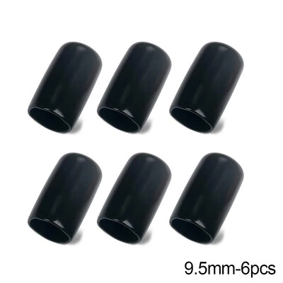 3/6 kom 9-14 mm vrh štapa za bilijar Navlaka Gumeni štitnici za glavu Kućište Zamjenska ferrula Dodaci za biljar za snooker