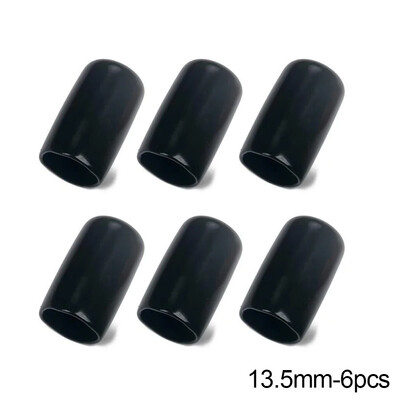 3/6 kom 9-14 mm vrh štapa za bilijar Navlaka Gumeni štitnici za glavu Kućište Zamjenska ferrula Dodaci za biljar za snooker