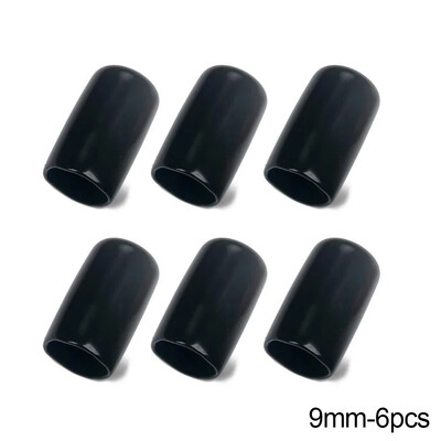 3/6 kom 9-14 mm vrh štapa za bilijar Navlaka Gumeni štitnici za glavu Kućište Zamjenska ferrula Dodaci za biljar za snooker