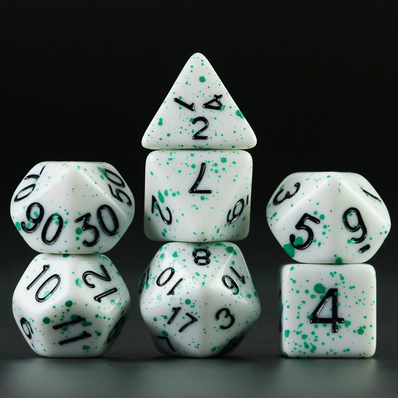 Stalo žaidimų priedai, kubeliai, aukštos kokybės akriliniai kauliukai, unikalus kraujo efektas, spalvų maišymo efektas, skirtas pramoginiams stalo žaidimams