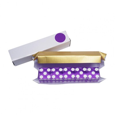 5Pcs Цветни прозрачни зарове Играчка 19 mm Акрилни зарове Шестстранна лента Развлечение Dice Party Club Игра за свободното време Реквизит за зарове