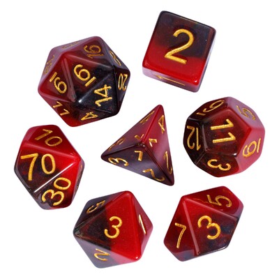 Cusdie dvobojne DND kockice 7 D&D kockica sa svjetlucavim smolama D4 D6 D8 D10 D% D12 D20 Komplet poliedralnih kockica za društvene igre uloga
