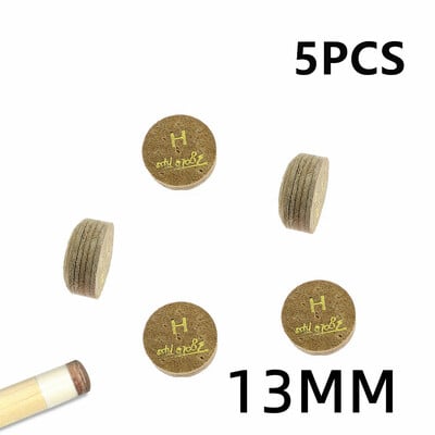 5 bucăți 10/11/13mm vârfuri pentru tacuri de biliard, duritate H, pentru tacuri de biliard, accesorii pentru tacuri de biliard