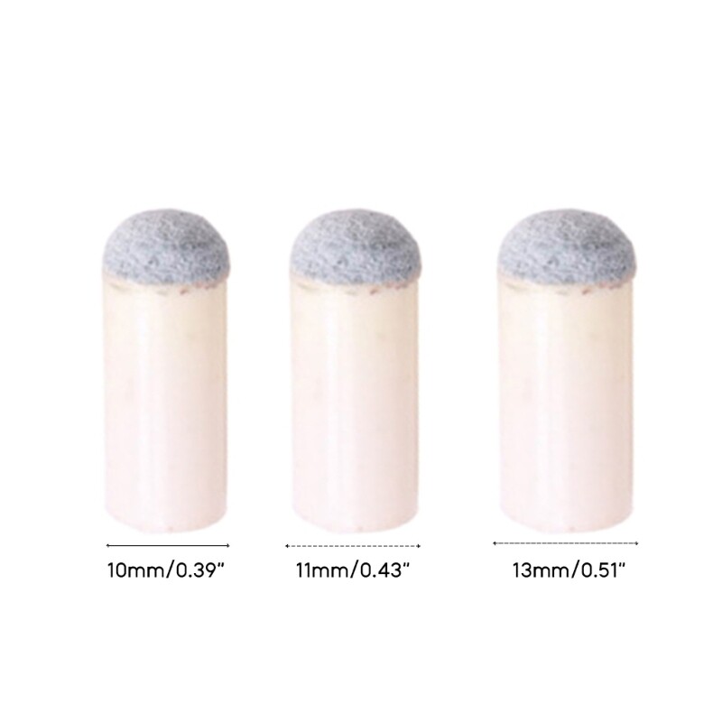 10 komada štapova za biljar Navlake za biljarske štapove, zamjenski vrhovi štapova za biljar, Poklopac za glavu štitnika za štapove za bilijar