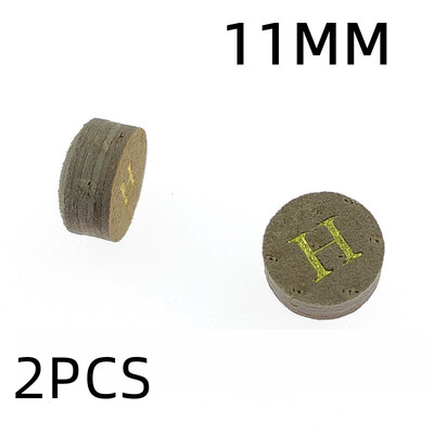 2 БР. Многослойни накрайници за билярдна щека H Твърдост 10/11/13 mm Аксесоари за билярдна щека за снукър