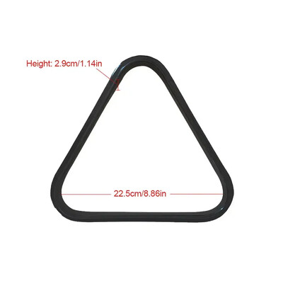 Инструмент за държач за билярдна стойка Топки за маса за снукър Рамка Статив Рамка Поставка за билярд 25 мм 32 мм 38 мм 44 мм 57 мм 52 мм Пластмаса