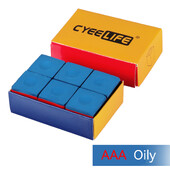 CyeeLife Biljarske krede AAA razine Oily Nano Technology Pool Cue Chalk Snooker Caram Chalk Easy On Powder Billiard Accessories