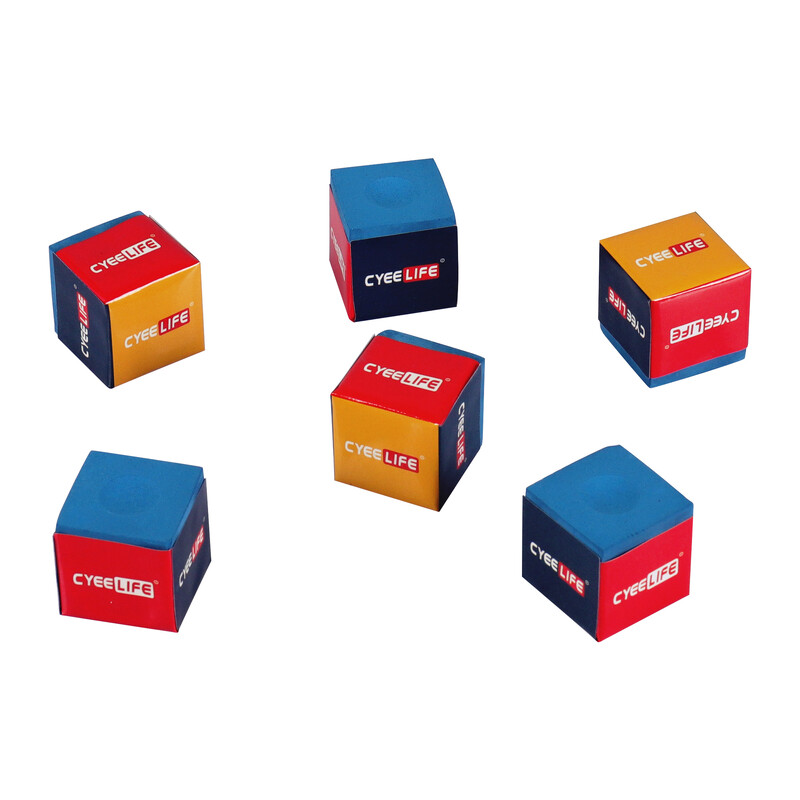 CyeeLife Biljarske krede AAA razine Oily Nano Technology Pool Cue Chalk Snooker Caram Chalk Easy On Powder Billiard Accessories