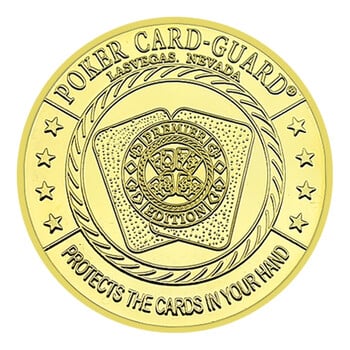 Shut Up Style Lucky Poker Coin Card Покер Card-Guard Възпоменателен медал Чип Lucky Coin Златни метални сувенири Crafts