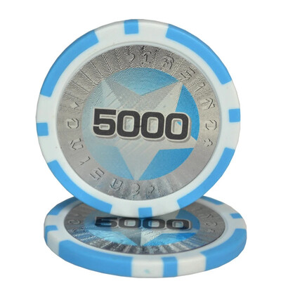 10 KOMADA Profesionalni Baccarat vrhunski poker set žetona Dodaci Texas Poker žetoni Pentacle Casino novčići 11,5 g