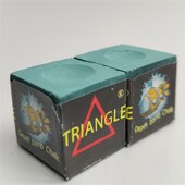 Billard Chalk Pool Chalk Triangle Depth Bomb Chalk Tweeten Profesionalni Caram Pool Snooker Zelene krede Pribor za biljar
