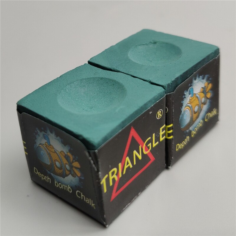 Billard Chalk Pool Chalk Triangle Depth Bomb Chalk Tweeten Profesionalni Caram Pool Snooker Zelene krede Pribor za biljar
