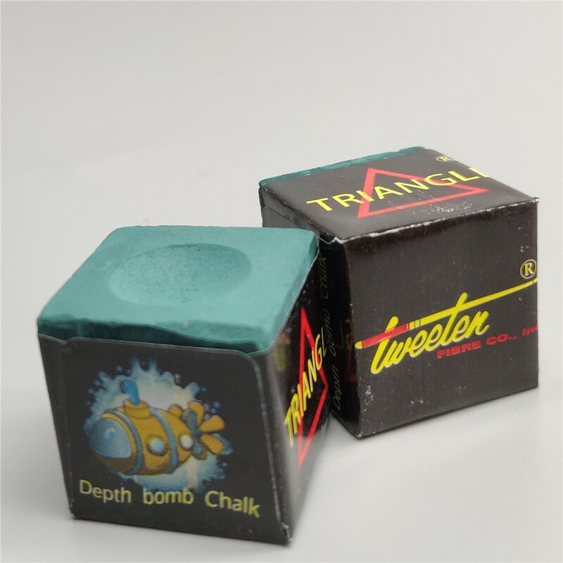 Billard Chalk Pool Chalk Triangle Depth Bomb Chalk Tweeten Profesionalni Caram Pool Snooker Zelene krede Pribor za biljar