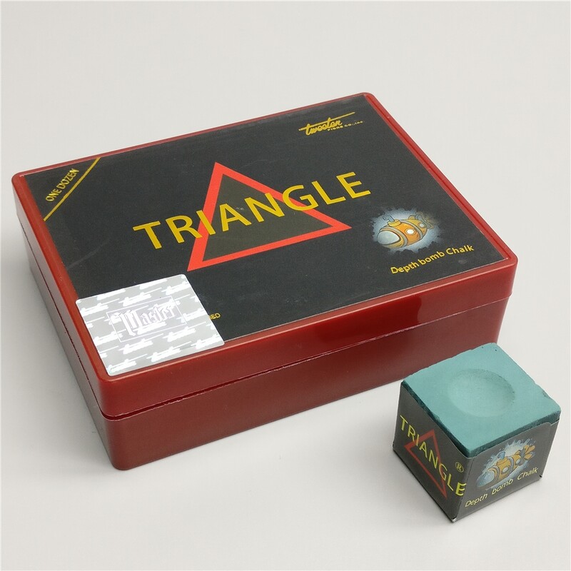 Billard Chalk Pool Chalk Triangle Depth Bomb Chalk Tweeten Profesionalni Caram Pool Snooker Zelene krede Pribor za biljar
