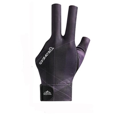 1PCS три пръста снукър ръкавица еластичност лява дясна ръка билярдна ръкавица противоплъзгаща спандекс тренировъчна ръкавица фитнес аксесоари