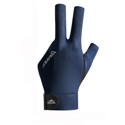 1PCS три пръста снукър ръкавица еластичност лява дясна ръка билярдна ръкавица противоплъзгаща спандекс тренировъчна ръкавица фитнес аксесоари