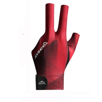 1PCS три пръста снукър ръкавица еластичност лява дясна ръка билярдна ръкавица противоплъзгаща спандекс тренировъчна ръкавица фитнес аксесоари