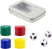 Lijevo desno Središnja igra s kockicama Igre s kockicama Lijevo desno Središnja točka Setovi ploča za zabavu Obitelj Prijateljska okupljanja Kampiranje Piknik Igra