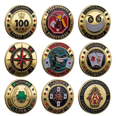 Chip Metal Guard Casino Chip Dealer Tokens Emléktárgyajándékok