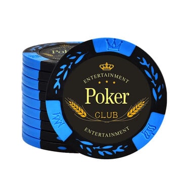 10PCS/Lot 14g Texas Blank Poker Chips Покер чипове Монети Развлечение Покер комплект Настолни игри Професионално парти в казино клуб