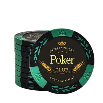 10PCS/Lot 14g Texas Blank Poker Chips Покер чипове Монети Развлечение Покер комплект Настолни игри Професионално парти в казино клуб