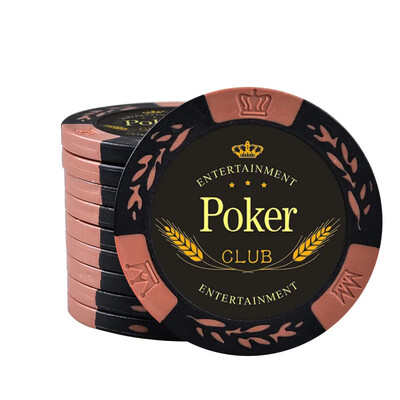 10PCS/Lot 14g Texas prazni žetoni za poker Žetoni za poker Kovanice Zabava Komplet za poker Društvene igre Profesionalni Casino Club Party