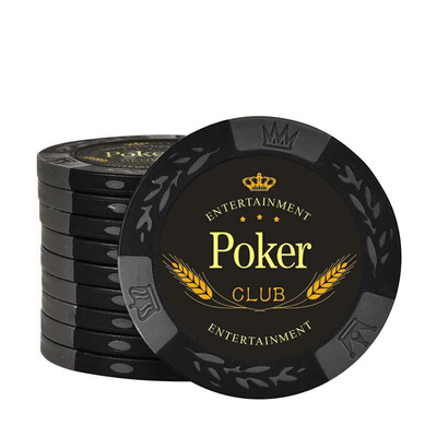 10PCS/Lot 14g Texas prazni žetoni za poker Žetoni za poker Kovanice Zabava Komplet za poker Društvene igre Profesionalni Casino Club Party